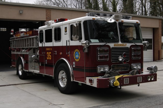 Greenbelt Volunteer Fire Department Station 35 Engine 353