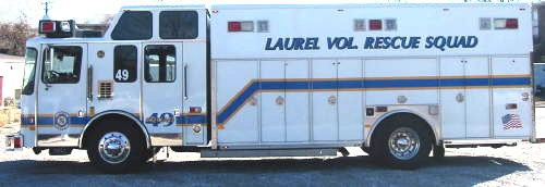 Laurel Volunteer Rescue Squad Station 49 Rescue Squad 49