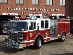 Bladensburg Volunteer Fire Department Station 9 Engine 92