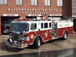 Bladensburg Volunteer Fire Department Station 9 Engine 93