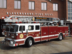 Bladensburg Volunteer Fire Department Station 9 Truck 9