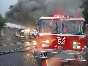 Capital Heights Volunteer Fire Department Station 5 Engine 52