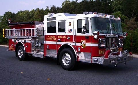 Marlboro Volunteer Fire Department Station 20 Engine 204