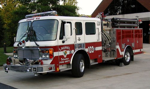 Laurel Volunteer Fire Department Station 10 Engine 103