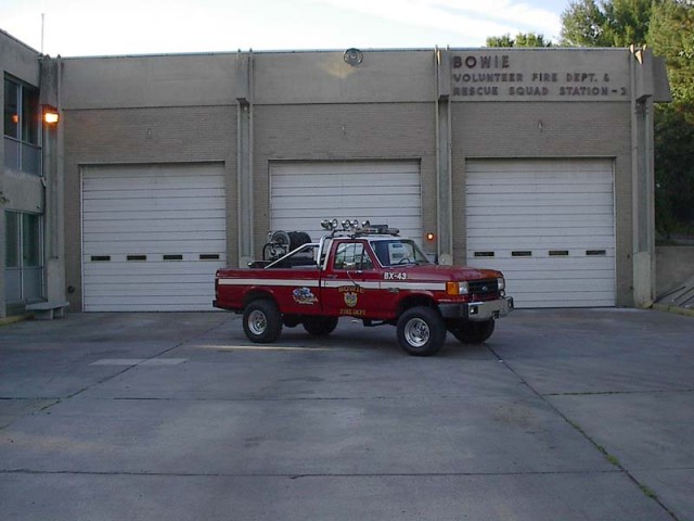 Bowie Volunteer Fire Department Station 43 &quot;Mitchellville&quot; BX 43 (The Animal House)