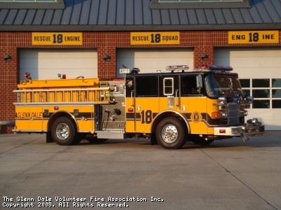 Glenn Dale Volunteer Fire Association Station 18 Engine 181