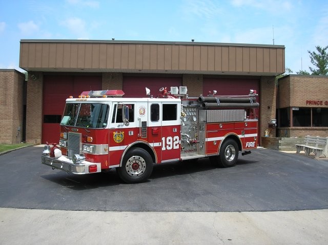 Bowie Volunteer Fire Department Station 19 &quot;Huntington/Old Bowie&quot; Engine 192