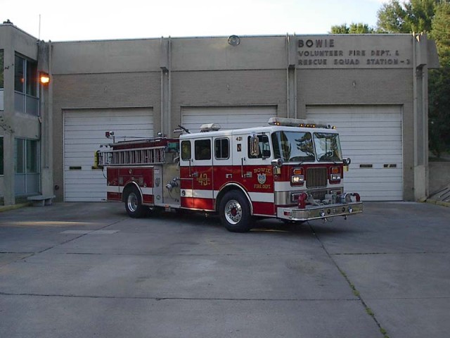 Bowie Volunteer Fire Department Station 43 &quot;Mitchellville&quot; Engine 431 (The Animal House)