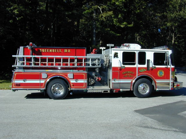 Greenbelt Volunteer Fire Department Station 35 Engine 351