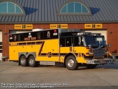 Glenn Dale Volunteer Fire Association Station 18 Rescue Squad 18